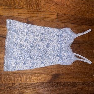 Abercrombie & Fitch Blue Lace Camisole